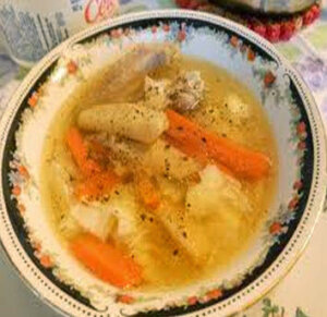 Súp kem gà nữ hoàng